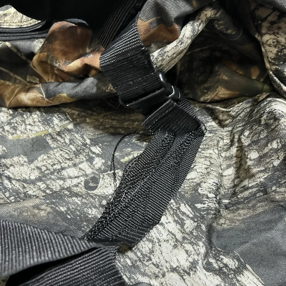 Vintage‎ Y2K Mossy Oak Break Up Duffle Bag XXL HUGE rucksack Backpack 46X25